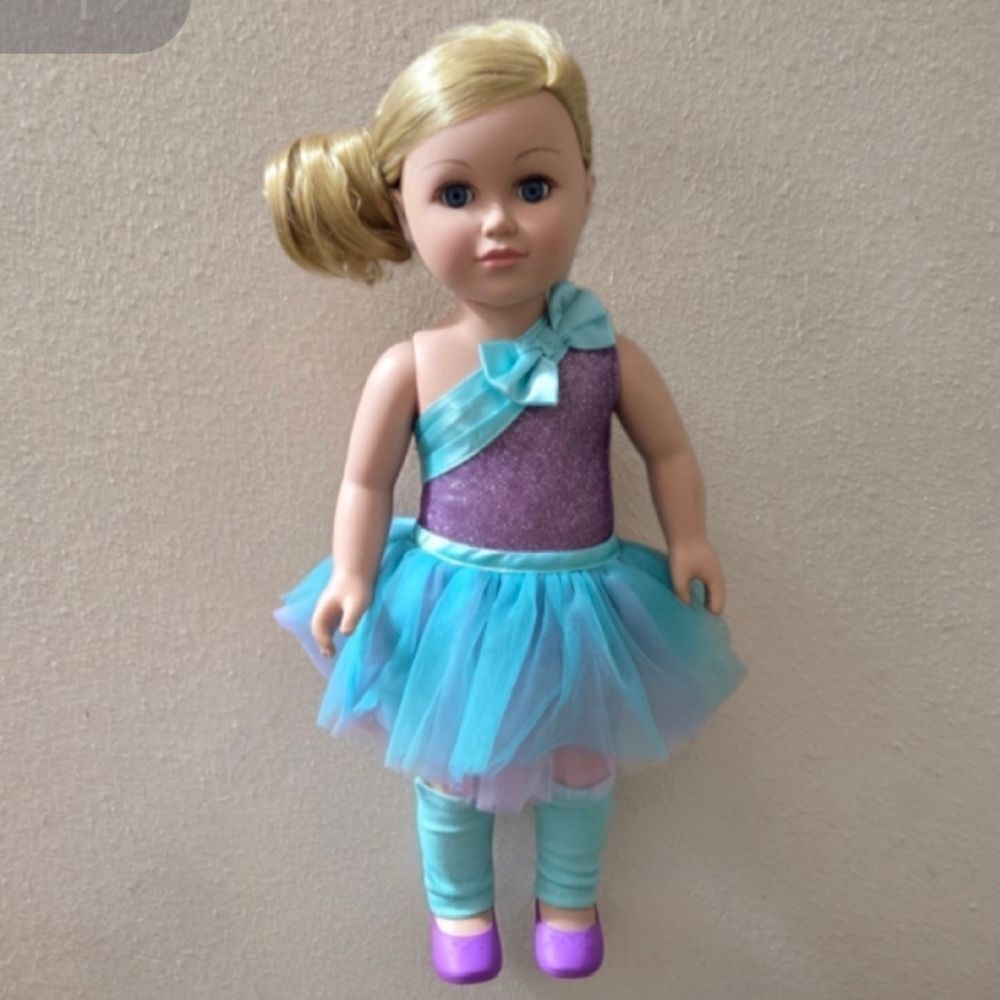 My Life As 18" Poseable Ballerina Doll, Blonde Hair